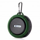 C6 Outdoor Wireless <span style='color:#F7840C'>Bluetooth</span> <span style='color:#F7840C'>Speaker</span> - Green