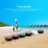 C6 Portable Ip65 Waterproof Bluetooth compatible  Speaker Big Suction Cup Hook Stereo Outdoor Sports Tf Subwoofer Mini Speaker White