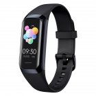 C60 Smart Watch 1 1 Inch Amoled HD Screen Body Temperature Heart Rate Monitor Sports Fitness Smartwatch Black