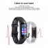 C60 Smart Watch 1 1 Inch Amoled HD Screen Body Temperature Heart Rate Monitor Sports Fitness Smartwatch Pink