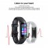 C60 Smart Watch 1 1 Inch Amoled HD Screen Body Temperature Heart Rate Monitor Sports Fitness Smartwatch Purple