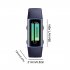 C68 Smart Watch Heart Rate Blood Oxygen Sleep Fitness Tracker Waterproof Watches for Android Phone iPhone Blue
