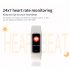 C68 Smart Watch Heart Rate Blood Oxygen Sleep Fitness Tracker Waterproof Watches for Android Phone iPhone Blue