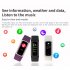 C68 Smart Watch Heart Rate Blood Oxygen Sleep Fitness Tracker Waterproof Watches for Android Phone iPhone Blue