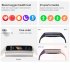 C68 Smart Watch Heart Rate Blood Oxygen Sleep Fitness Tracker Waterproof Watches for Android Phone iPhone Blue