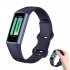 C68 Smart Watch Heart Rate Blood Oxygen Sleep Fitness Tracker Waterproof Watches for Android Phone iPhone Blue