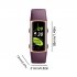C68 Smart Watch Heart Rate Blood Oxygen Sleep Fitness Tracker Waterproof Watches for Android Phone iPhone Blue