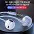 C71 Metal Semi in ear Earphone Wire Control Hifi Noise Reduction Earbuds With Microphone Universal K Song Game Live Headset White