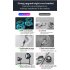 C71 Metal Semi in ear Earphone Wire Control Hifi Noise Reduction Earbuds With Microphone Universal K Song Game Live Headset green