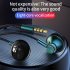 C71 Metal Semi in ear Earphone Wire Control Hifi Noise Reduction Earbuds With Microphone Universal K Song Game Live Headset green