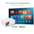 C80UP Mini Projector Home Theater Movie Projector  Buy Directly from the Sources  WiFi Bluetooth Video Game Beamer 1280x720 Resolution White EU Plug