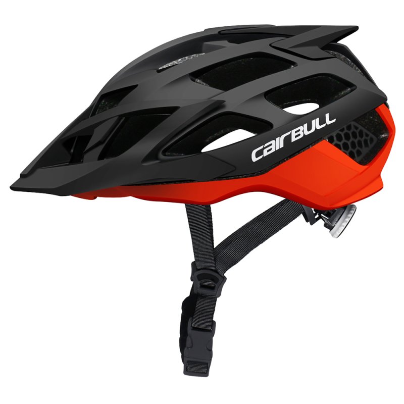 CAIRBULL AllRide Enduro All Mountain Bike Helmet High Comfort Multi-Sport Riding Helmet Black red_M