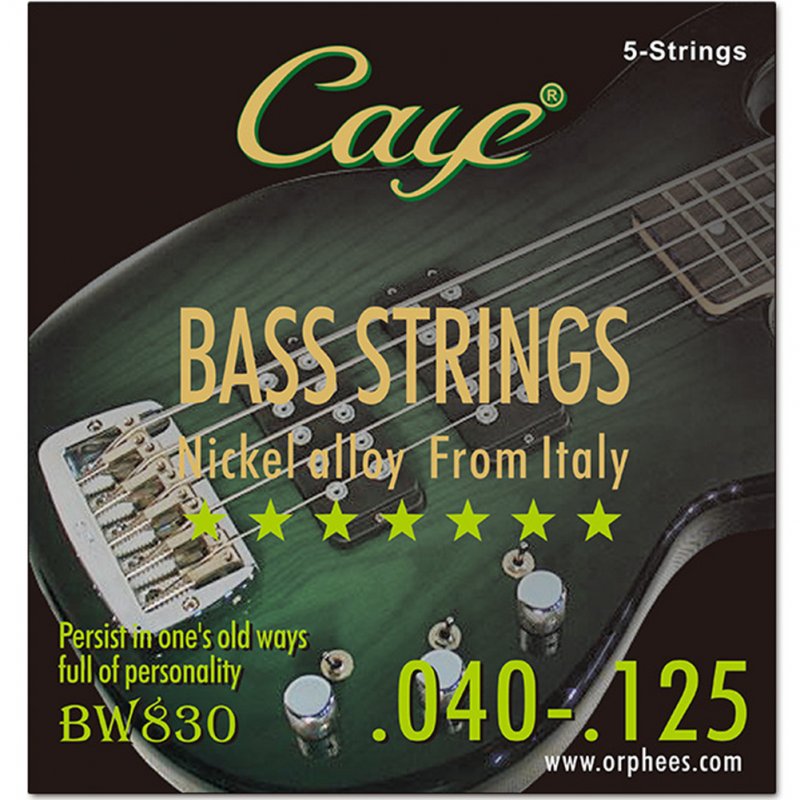 CAYE BW Series 4/5/6 pcs Bass Strings  BW830/5 string