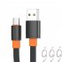 CB33 USB A Cable USB A To Type C A l Micro Charging Cable 3A Fast Charge Cable For Hard Drive PD Docking Station Cell Phone black type c head