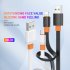 CB33 USB A Cable USB A To Type C A l Micro Charging Cable 3A Fast Charge Cable For Hard Drive PD Docking Station Cell Phone black type c head