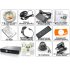 CCTV Camera set featuring an H 264 DVR and 4 Sony CCD security cameras to provide the best CCTV surveillance network for your home