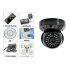 CCTV dome camera with convenient built in battery  microSD card recording and powerful nightvision   