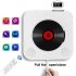 CD Player with Bluetooth Portable Wall Mountable CD Music Player Home Audio Boombox with Remote Control Built in HiFi Speaker black