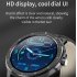 CF19 Smart Bracelet Round Dial 240 240 Touch Screen Heart Rate Monitor Step Counts IP67 Waterproof Wristwatch black