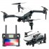 CG028 4K HD 16 Megapixel Aerial Drone With 5G Image Transmission GPS Positioning Foldable RC Quadcopter white Two batteries