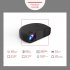 CL760UP Smart Projector 1080P Business Office HD Home Theater 3200 Lumens HDMI USB VGA AV Earphone Port 50000hrs Lamp Life Bluetooth 4 0 Android 6 0 OS black EU