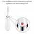CLL 1903 Electric Heated Eyelash Curler Long Lasting Eye Lash Perm Heating Device USB Charging Eyelashes Curling Beauty White