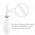 CLL 1903 Electric Heated Eyelash Curler Long Lasting Eye Lash Perm Heating Device USB Charging Eyelashes Curling Beauty Pink