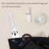 CLL 1903 Electric Heated Eyelash Curler Long Lasting Eye Lash Perm Heating Device USB Charging Eyelashes Curling Beauty Pink
