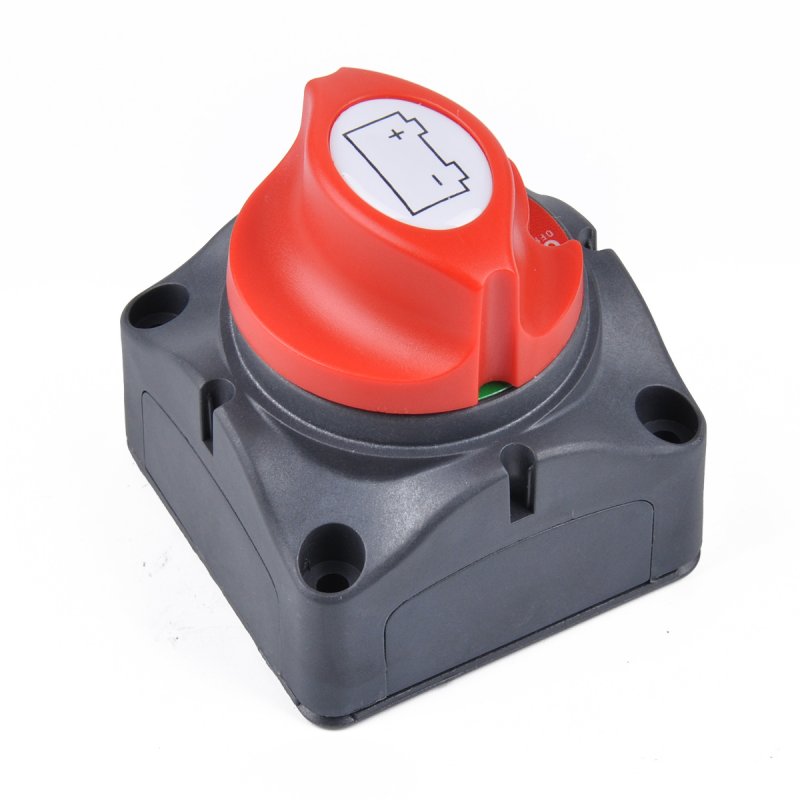 Car Auto RV Marine Boat Battery Selector Isolator Disconnect Rotary Switch  As shown_A1771