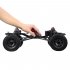 CNC Aluminum Metal Carbon Frame Body for 1 10 Crawler AXIAL SCX10 Rc Car Chassis 313mm Wheelbase as shown