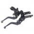 CNC Disc Brake Pump 7 8 22mm Hydraulic Adjustable Angle Clutch Assembly Off road motorcycle general modification Black