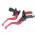 CNC Disc Brake Pump 7 8 22mm Hydraulic Adjustable Angle Clutch Assembly Off road motorcycle general modification Red