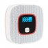 CO Carbon Monoxide Detector Poisoning Gas Warning Monitor LCD Sensor Alarm white