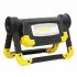 COB Butterfly Work Light Outdoor Floodlight LED Folding Construction Site Portable Handheld Work Light Black and yellow