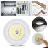 COB Dimmable LED Touch Control Night Light for Under Cabinet Wardrobe Bedside Nursing Warm White Single light