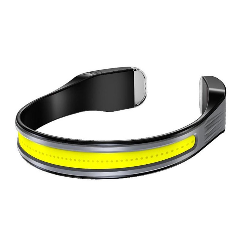 COB LED Rechargeable Headlamp With Warning Taillight Super Bright For Camping Climbing Hiking Fishing Night Reading Running