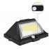 COB Solar Outdoor Wall Light Motion Sensor Lighting Environmental Lamp White light 588 models