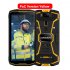 CONQUEST S12 Pro Phone Safety Explosion Proof IP68 4G Mobile Phone 8000mAh Android Rugged Smartphone EU Plug yellow 6 128GB without intercom