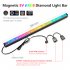 COOLMOON ARGB LED Strip Light With 5V 3Pin Small 4Pin Header Changing Light Speed DIY Lamp Bar Light Strip For PC Computer Case Chassis White