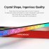 COOLMOON ARGB LED Strip Light With 5V 3Pin Small 4Pin Header Changing Light Speed DIY Lamp Bar Light Strip For PC Computer Case Chassis White
