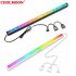 COOLMOON ARGB LED Strip Light With 5V 3Pin Small 4Pin Header Changing Light Speed DIY Lamp Bar Light Strip For PC Computer Case Chassis White
