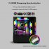COOLMOON GH2 Graphics Card Bracket Vertical Supporting Computer Accessory Graphics Card Brace Holder With ARGB Lights White