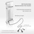 COOLMOON GH2 Graphics Card Bracket Vertical Supporting Computer Accessory Graphics Card Brace Holder With ARGB Lights White