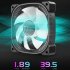 COOLMOON TY1 CPU Case Fan 120mm ARGB Case Cooler Fan 6PIN 5V ARGB Fans PC Case Cooling Mute Ventilador black forward