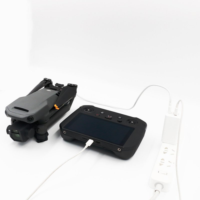 65w Portable Charger Gallium Nitride Fast Charging Adapter Usb-c Usb-a for Dji Avata Mavic Mini 3 Pro Lktop