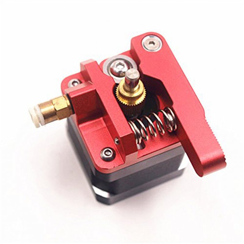 CR-10 Extruder Replacement Aluminum MK8 Drive Feed 3D Printer Extruders for Creality Ender 3 CR-10 CR-10S CR-10 S4 CR-10 S5 red