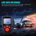 CR3008 PLUS Car Diagnostic Tool OBD 2 Multi Code Scanner LED Screen MIL Tester Compatible for Windows Black
