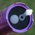 CREE LED Fishing Flashlight emits 200 lumen  has a White and Blue LED s  a 6000mAh battery  LCD display and comes with a tripod and carry bag   