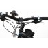 CREE T6 LED Bike Light with added Red Laser front guide light  as well as the main light producing 2000 Lumens that can be controlled by a remote control