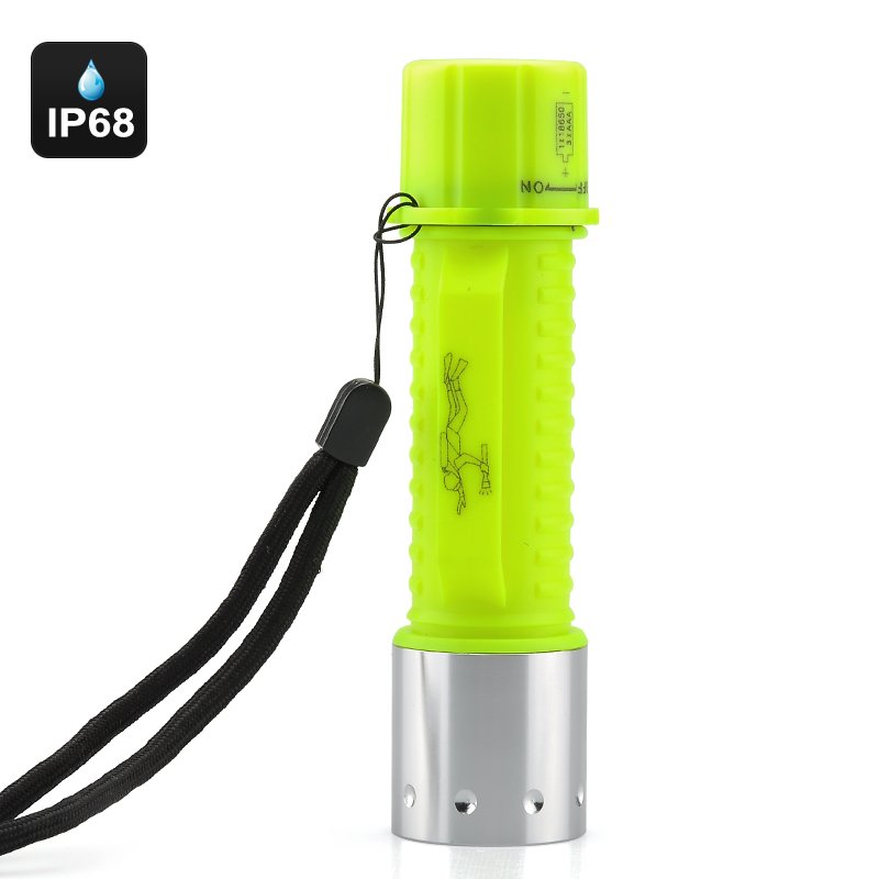 CREE XM-L T6 LED Waterproof Diving Flashlight
